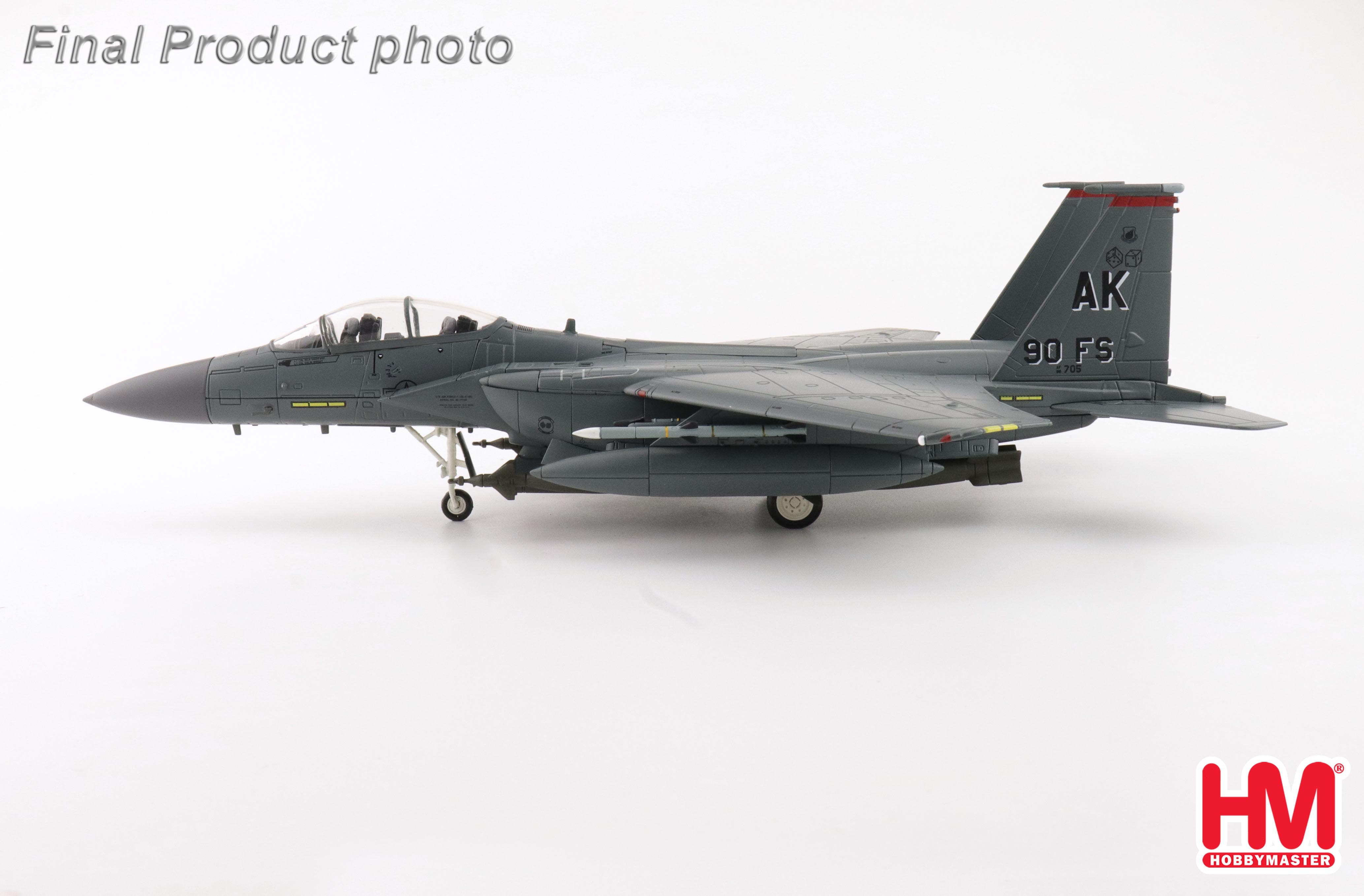 F-15E Strike Eagle 88-0705, 90th FS CO Jet, August 2005